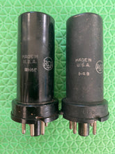 Load image into Gallery viewer, Matched Pair RCA 6F6 JANCRC6F6 VT-66 Vacuum Tubes Milspec NOS-Testing
