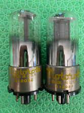 Load image into Gallery viewer, Matched Pair Sylvania 6J5 6J5GT Metal Base Vacuum Tubes Valves NOS-Testing
