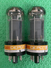 Load image into Gallery viewer, Matched Pair Tung-Sol 6V6 6V6GT Vacuum Tubes NOS-Testing
