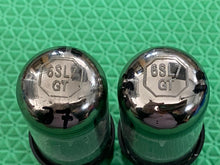 Load image into Gallery viewer, Matched Pair Sylvania Tall Bottle 6SL7 6SL7GT Vacuum Tubes
